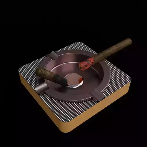 Cigar Ashtray 3D print model