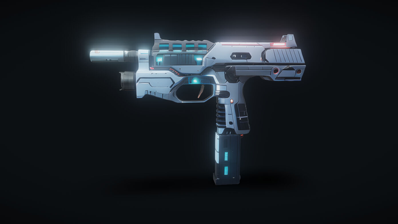 Gun Bundle 3D model_6