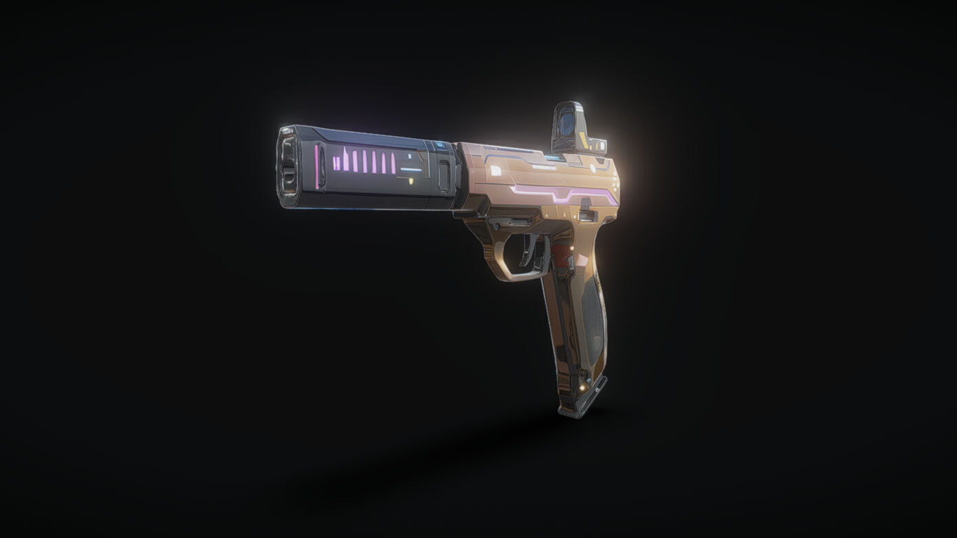 Gun Bundle 3D model_2