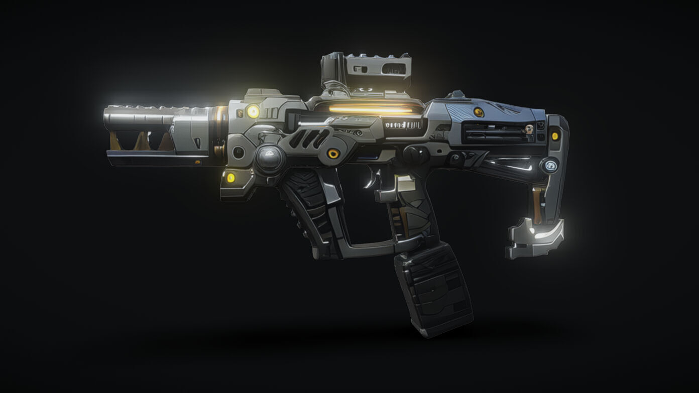 Gun Bundle 3D model_10