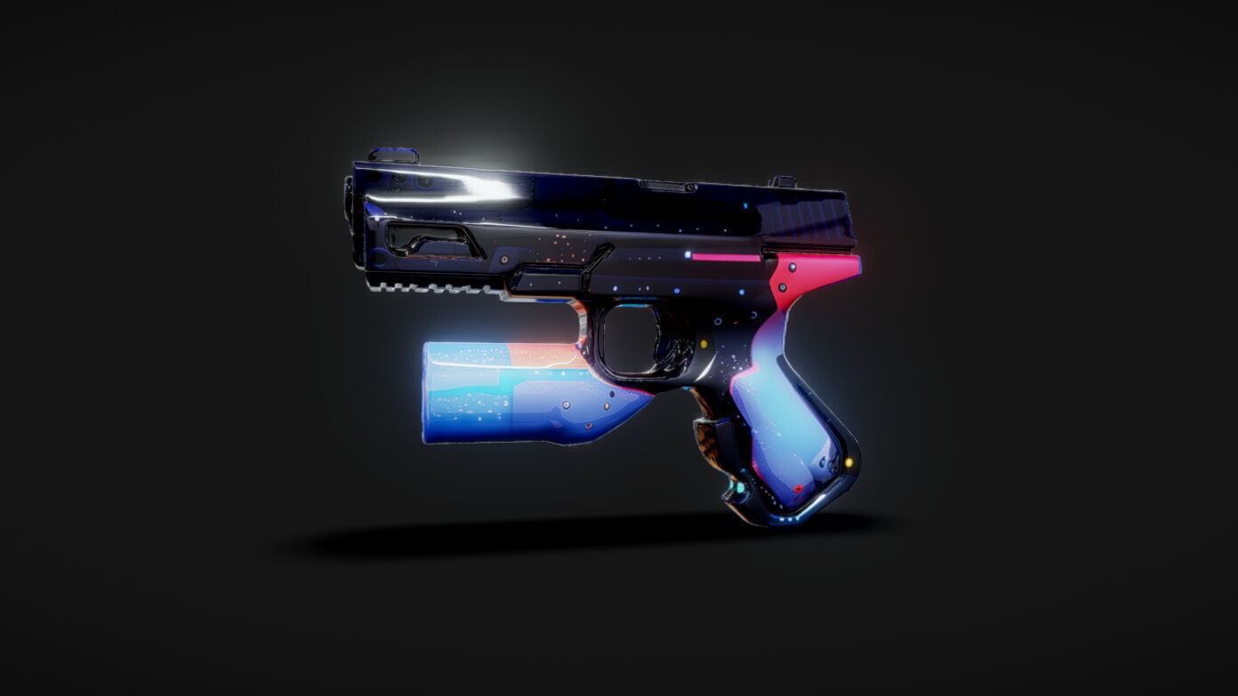 Gun Bundle 3D model_4