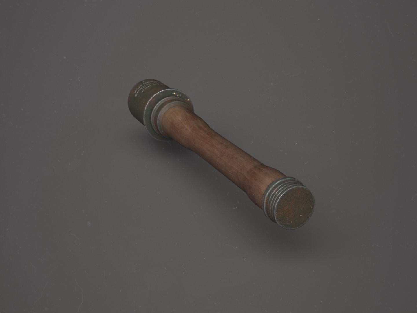 World War II - German Grenade - PBR Weapon Free low-poly 3D model_7