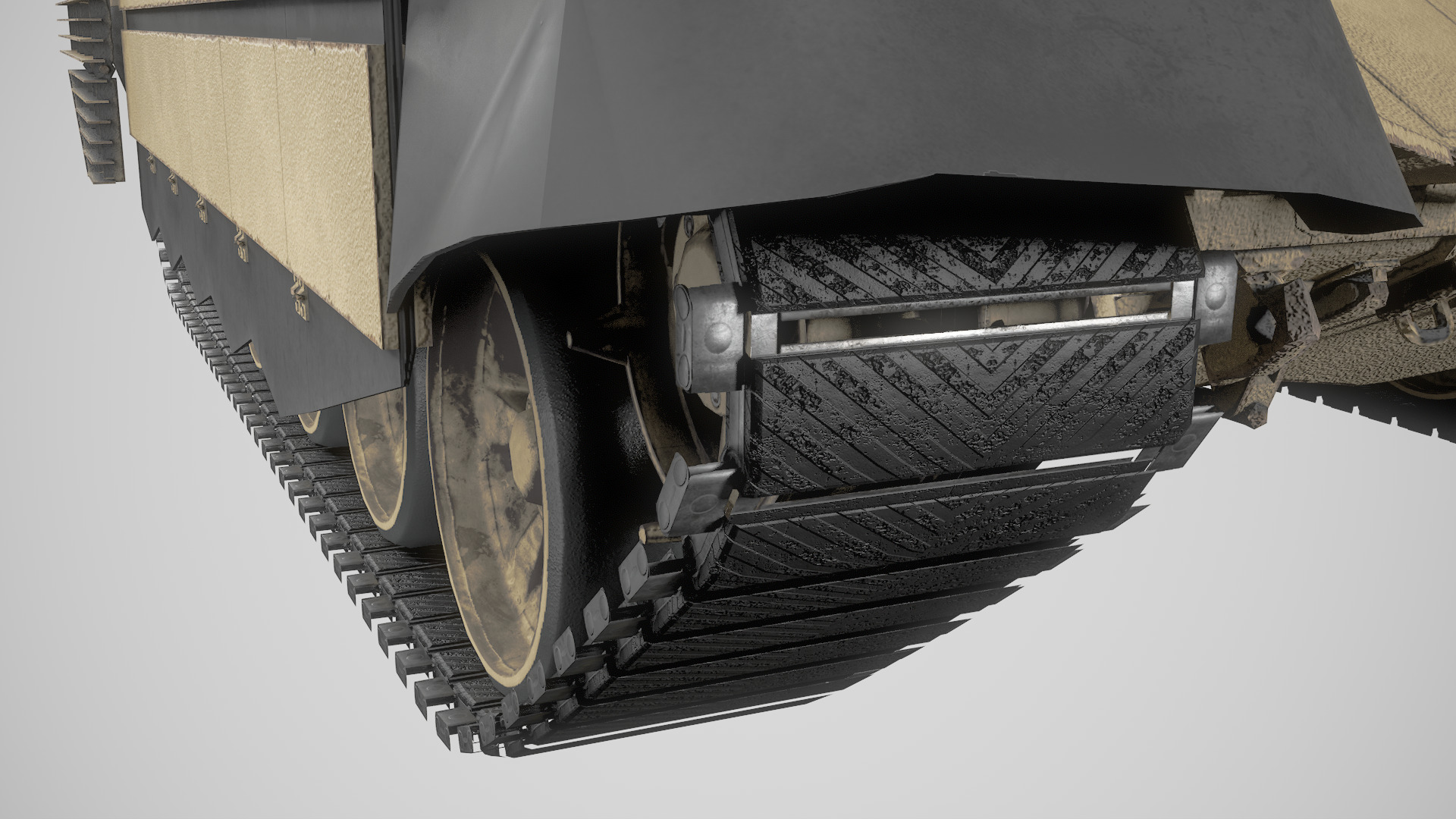 Lowpoly BMPT Terminator Low-poly 3D model_11