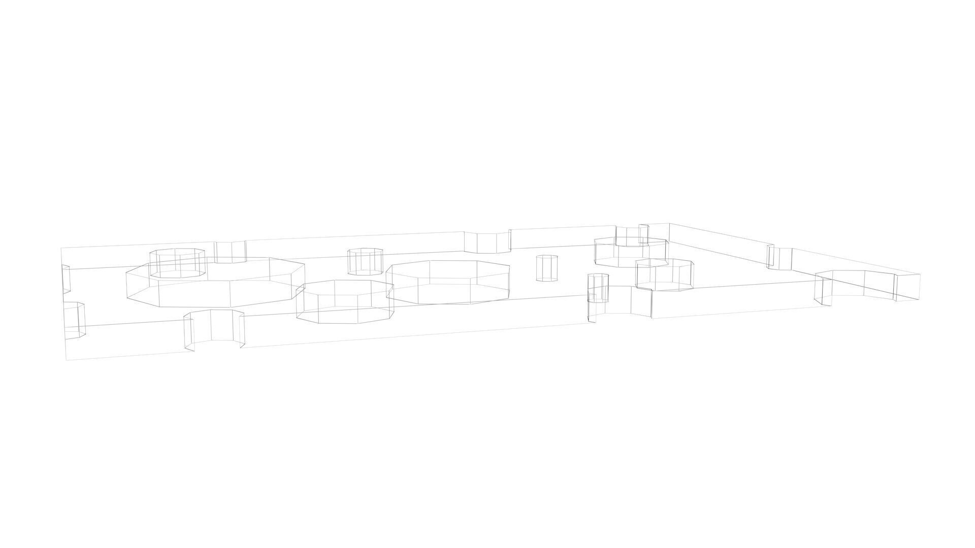 Low Poly Game Ready Cheese Low-poly 3D model_14