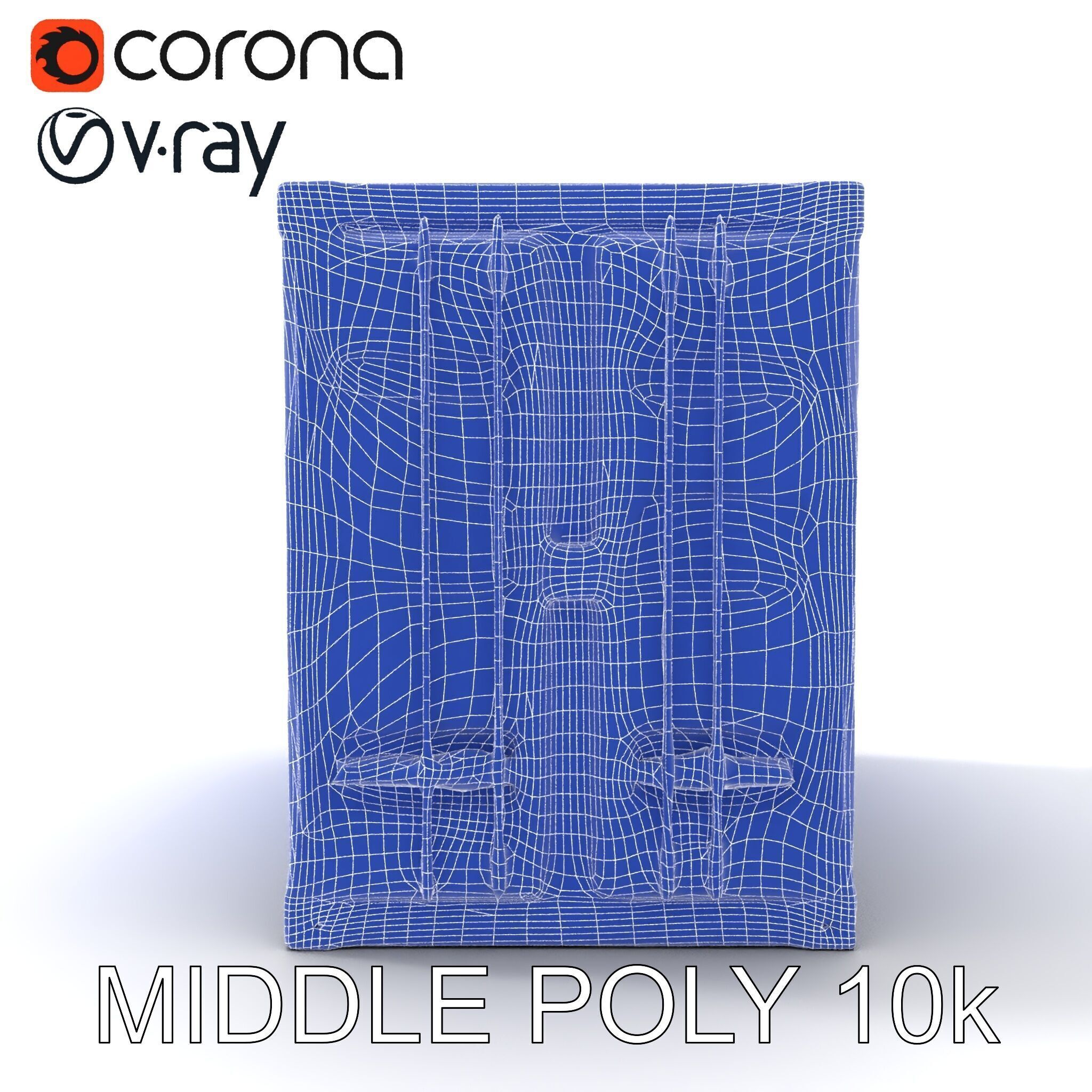 Shipping Container D Model Pack for Game and Film Production Low-poly 3D model_6