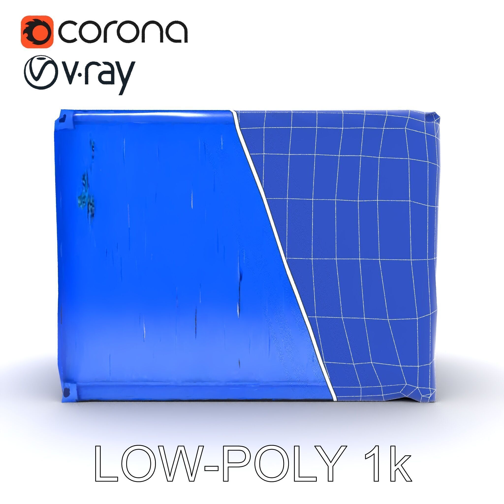 Shipping Container D Model Pack for Game and Film Production Low-poly 3D model_21