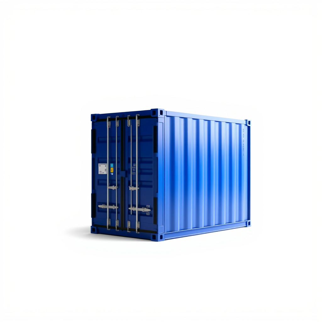 Shipping Container D Model Pack for Game and Film Production Low-poly 3D model_4
