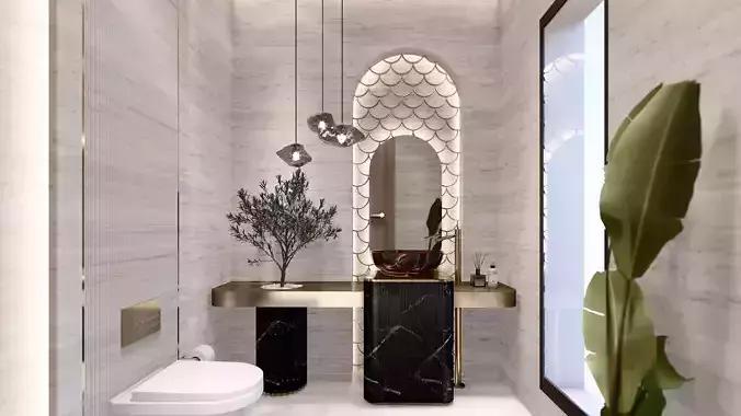 sketchup bathroom 