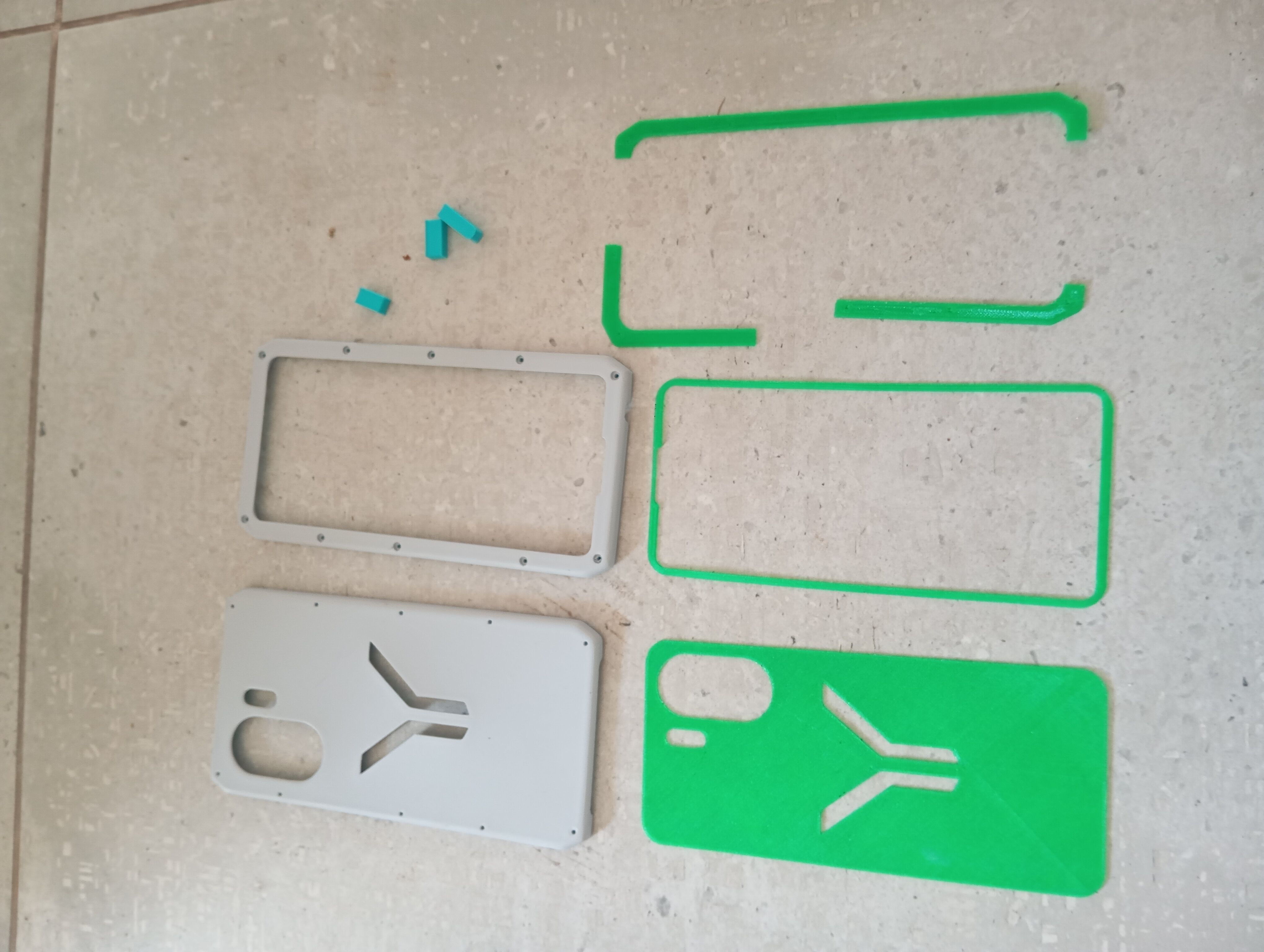 Redmi 13C pouch - hardcase 3D print model_2