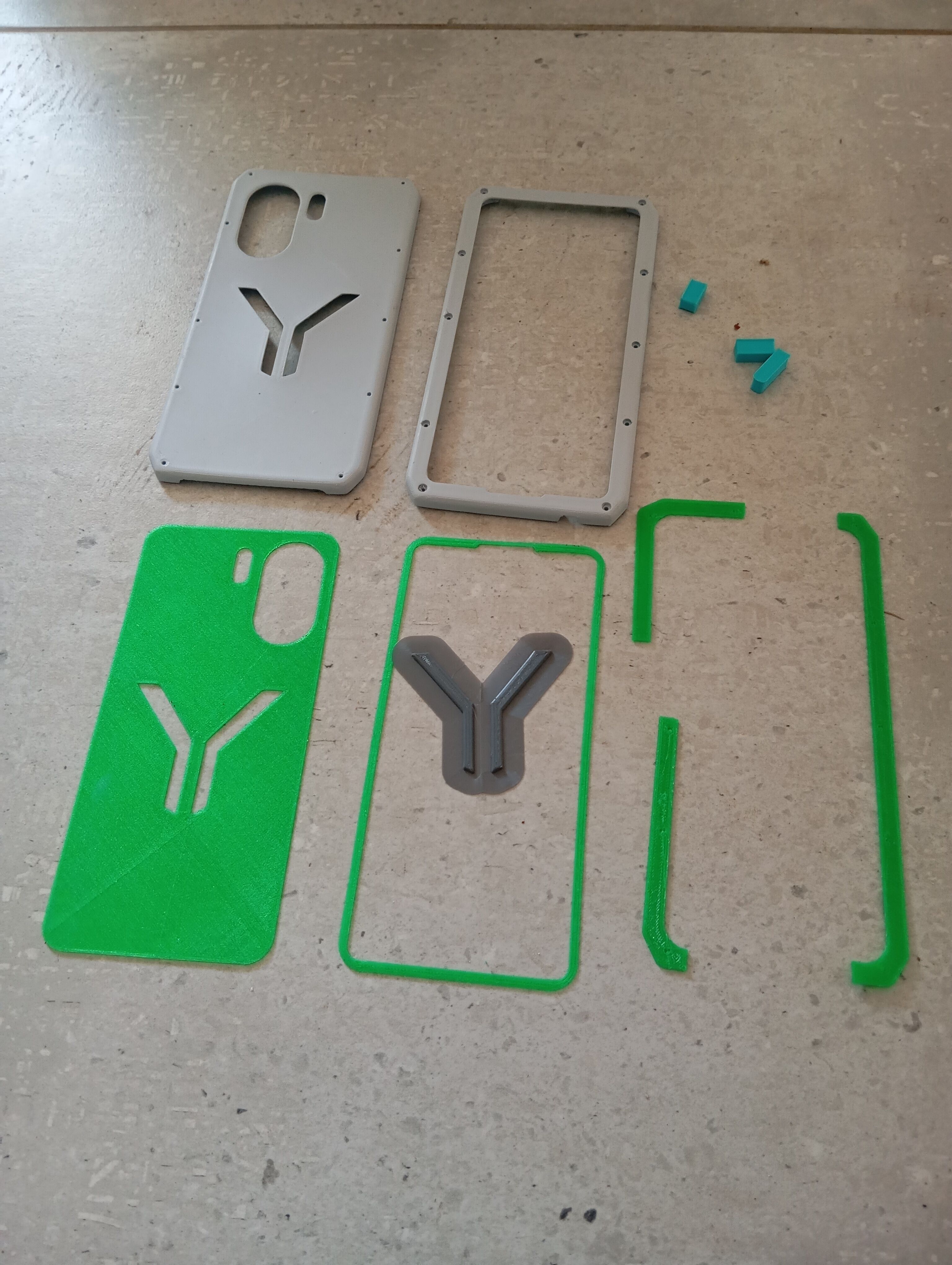 Redmi 13C pouch - hardcase 3D print model_5