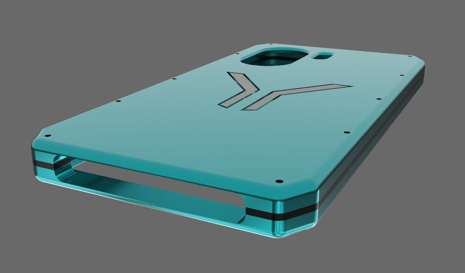 Redmi 13C pouch - hardcase 3D print model_1