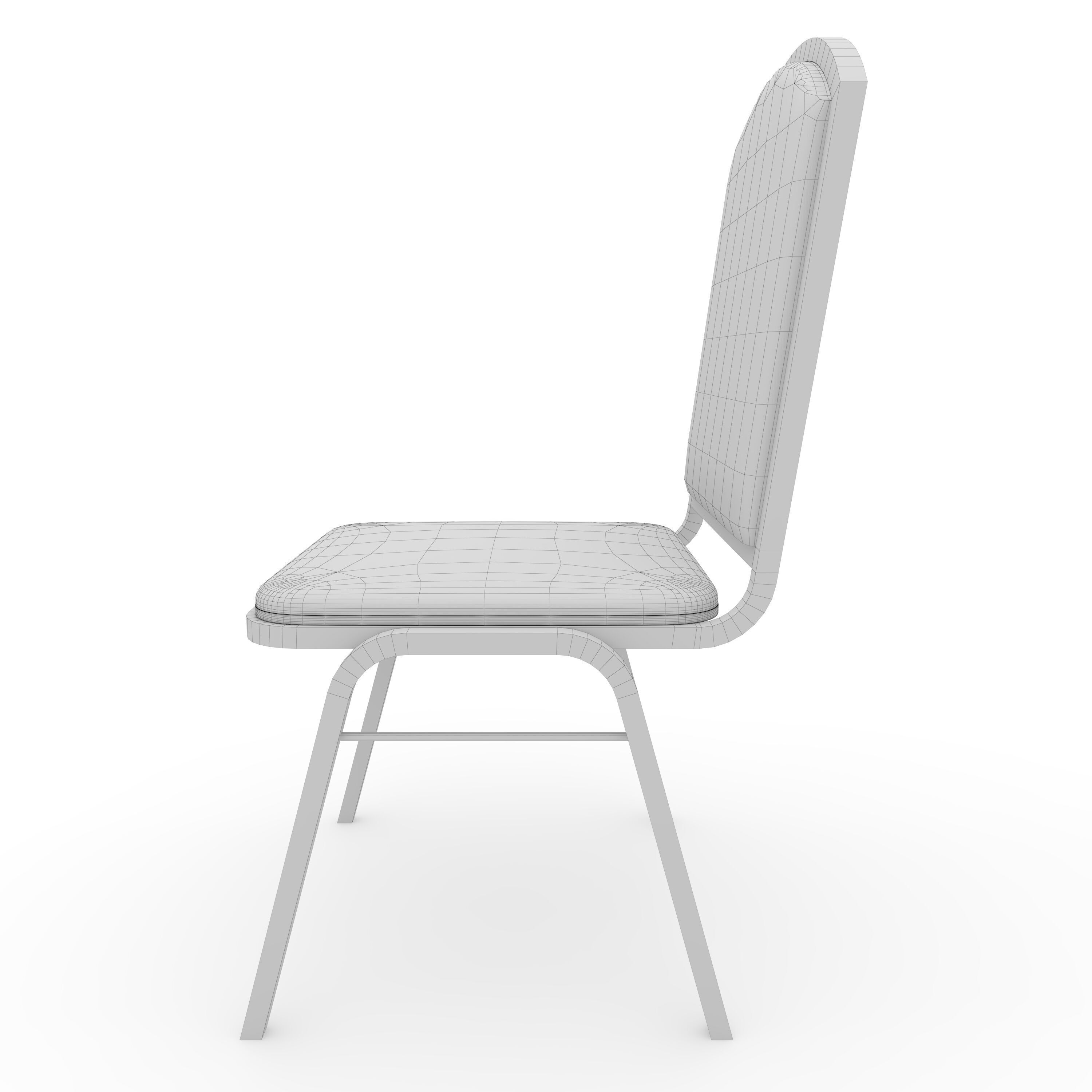 Banquet Chair 10 3D model_14