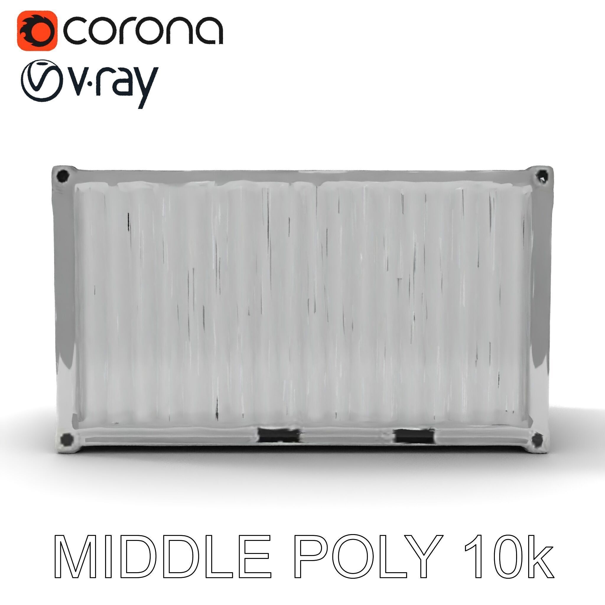 Shipping Container Model Pack  Detailed D Asset Low-poly 3D model_25