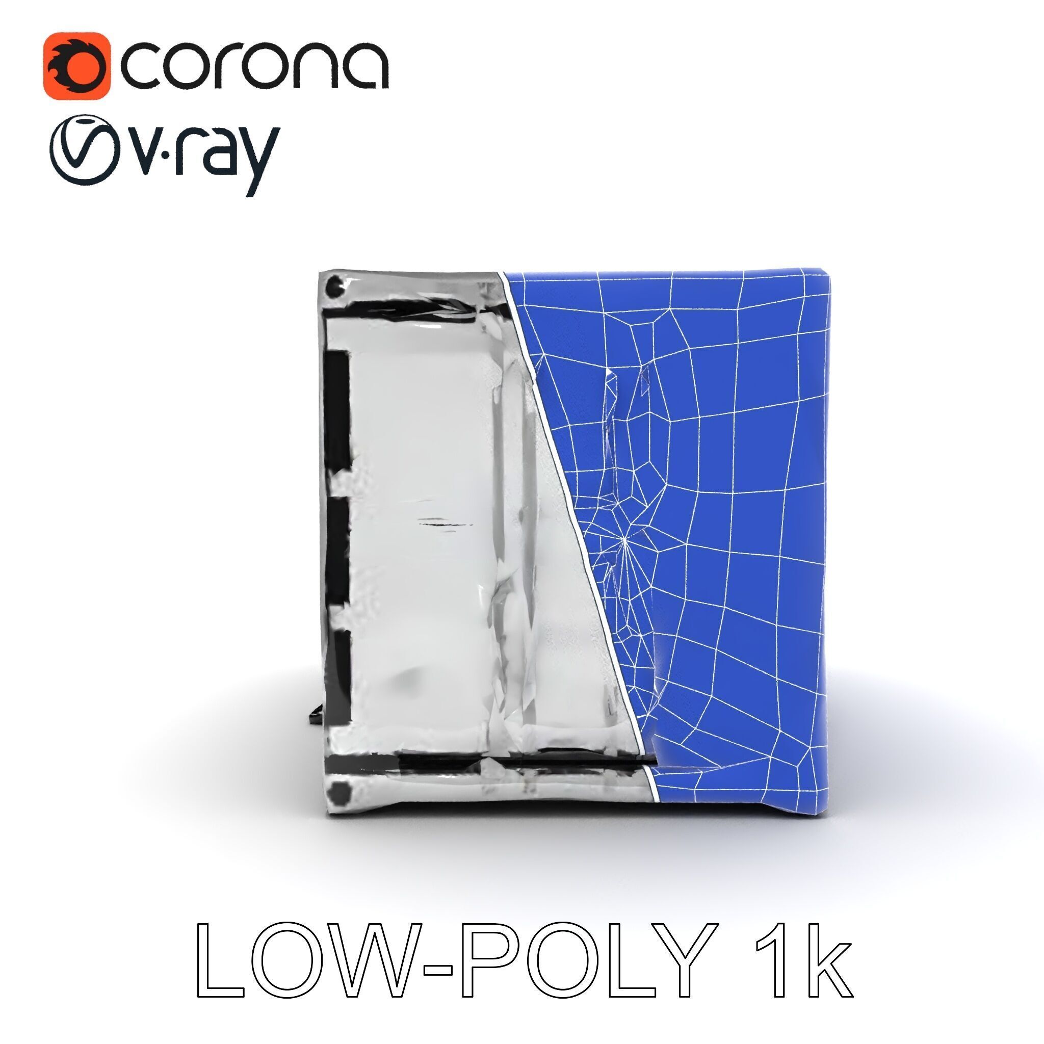 Shipping Container Model Pack  Detailed D Asset Low-poly 3D model_10