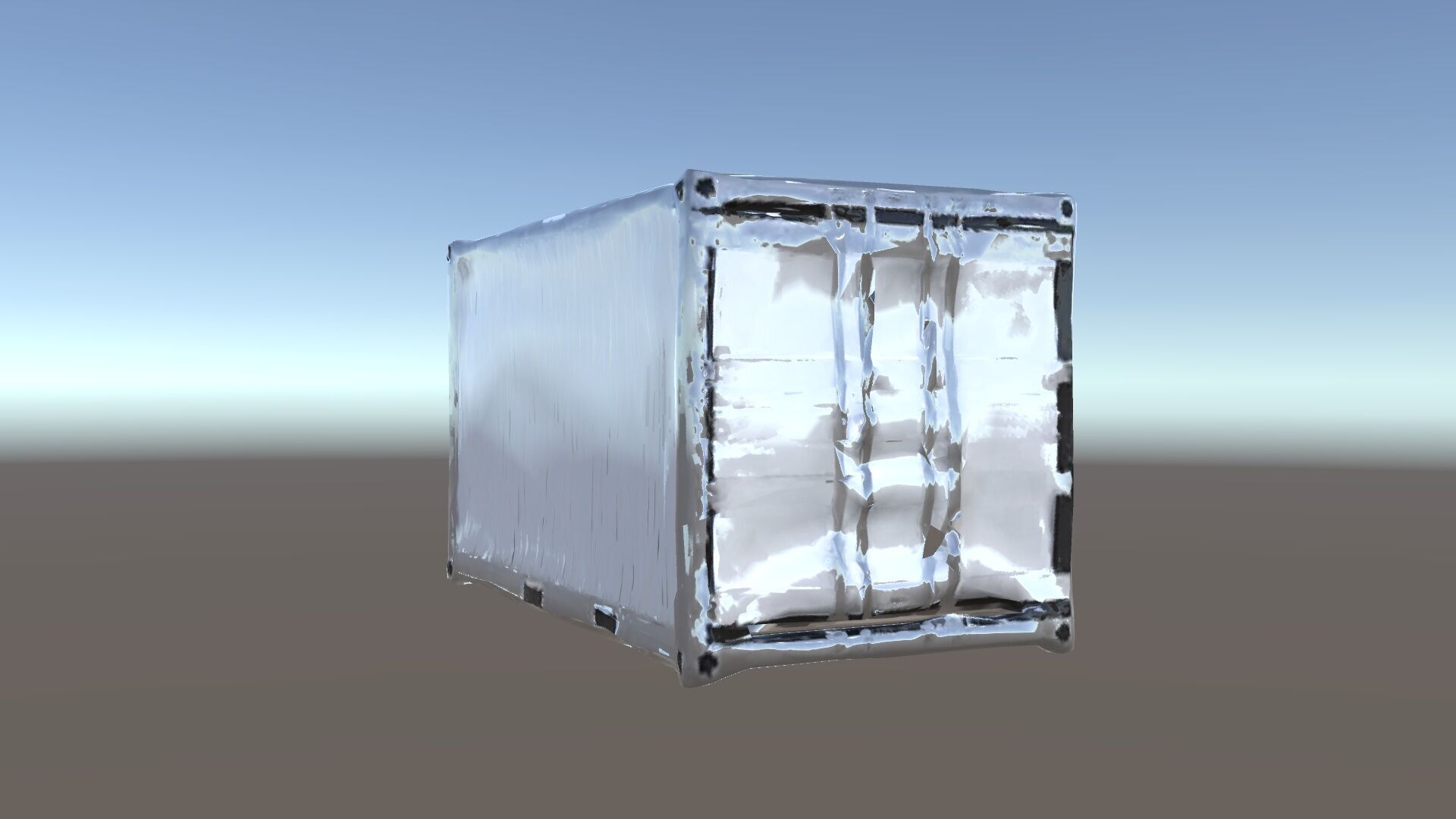 Shipping Container Model Pack  Detailed D Asset Low-poly 3D model_19
