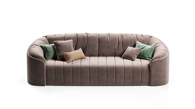 Sofa Aleal Majestic 3D model