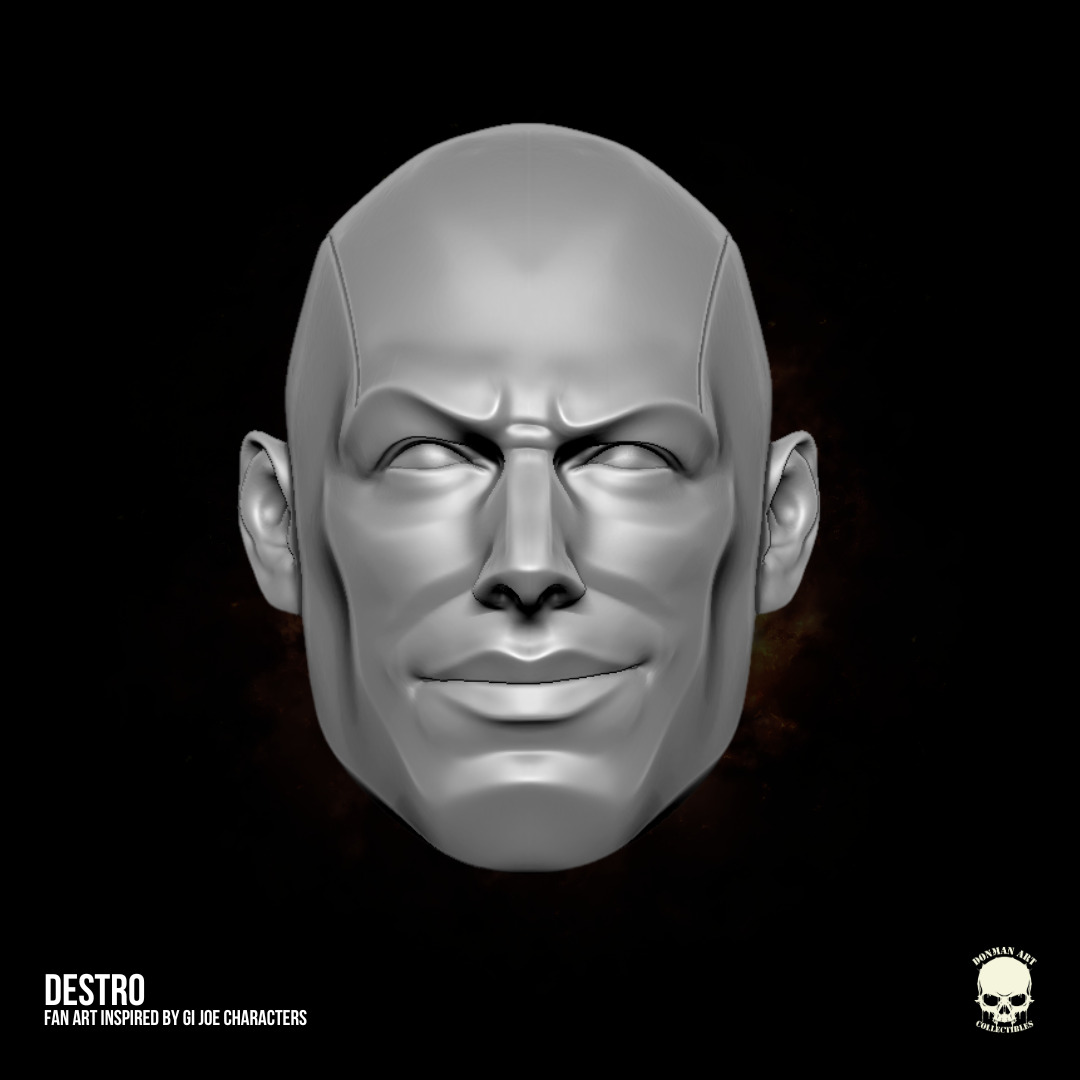 Destro GI Joe Fan Art 3D printables for Action Figures 3D print model_18