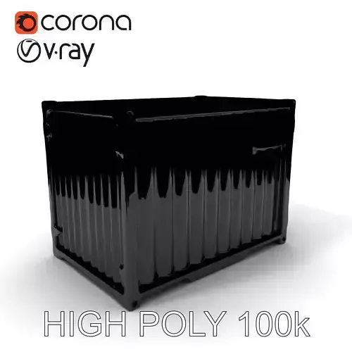 Blue Rusty Shipping Container Model Pack for D Environments and Games