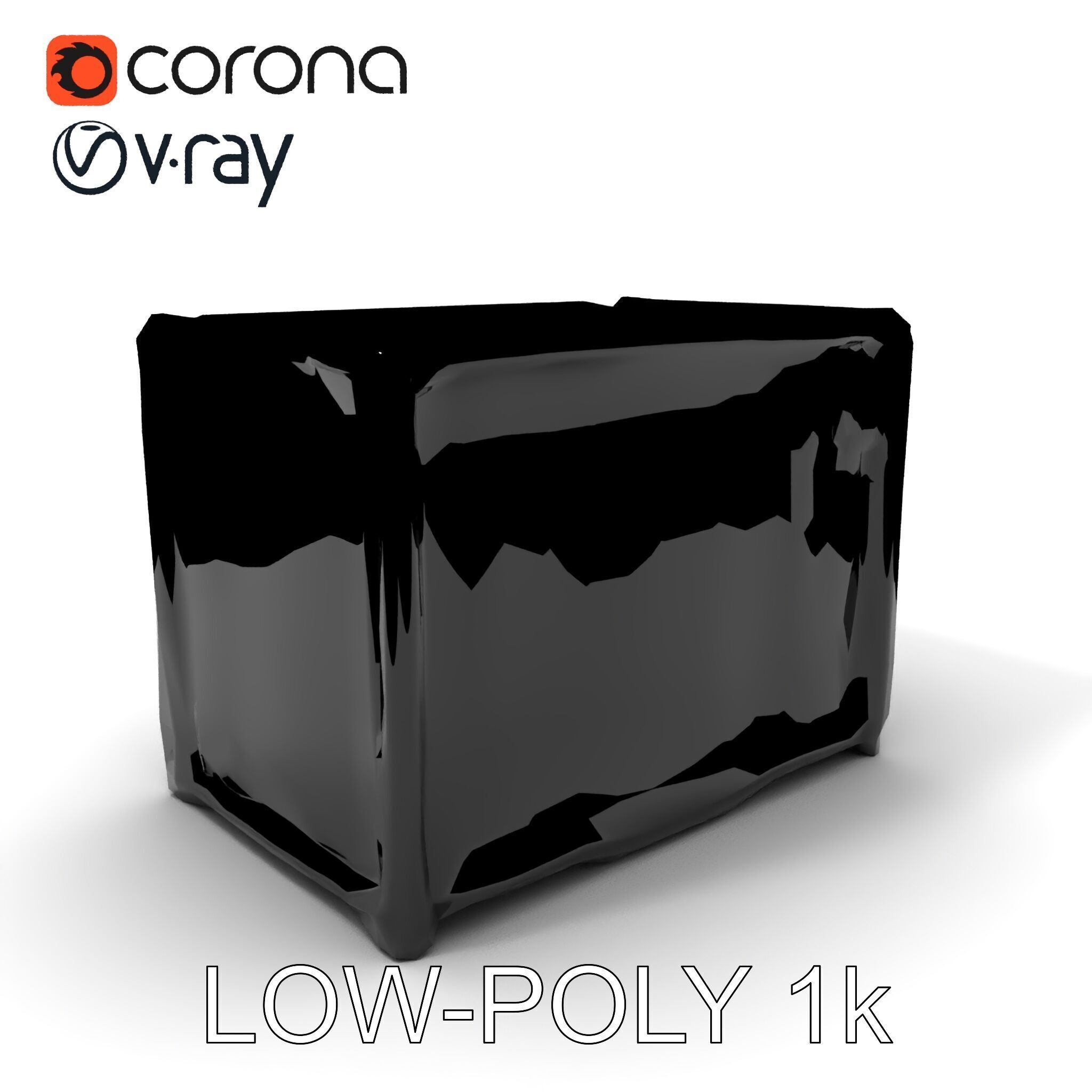 Blue Rusty Shipping Container Model Pack for D Environments a... Low-poly 3D model_22