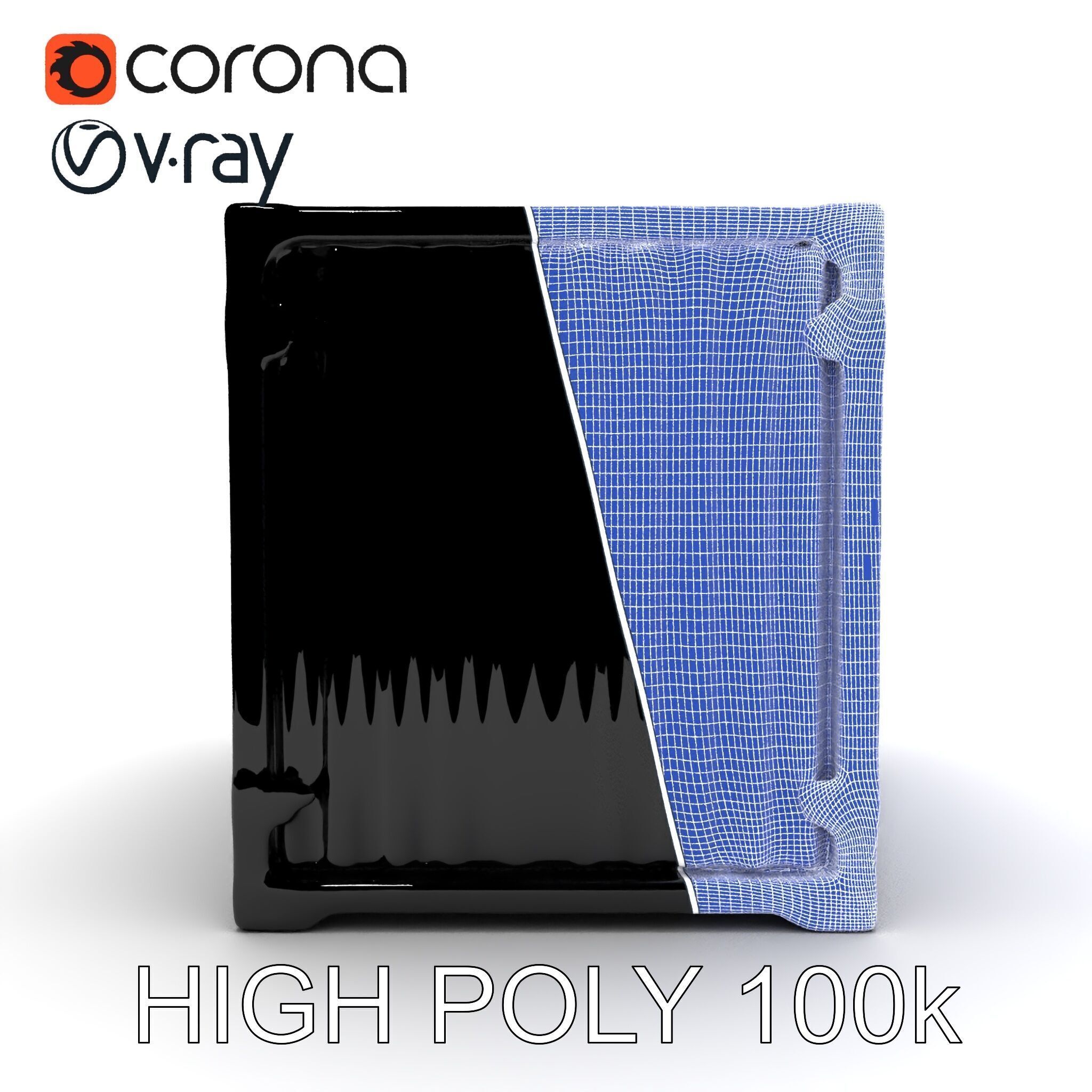 Blue Rusty Shipping Container Model Pack for D Environments a... Low-poly 3D model_13