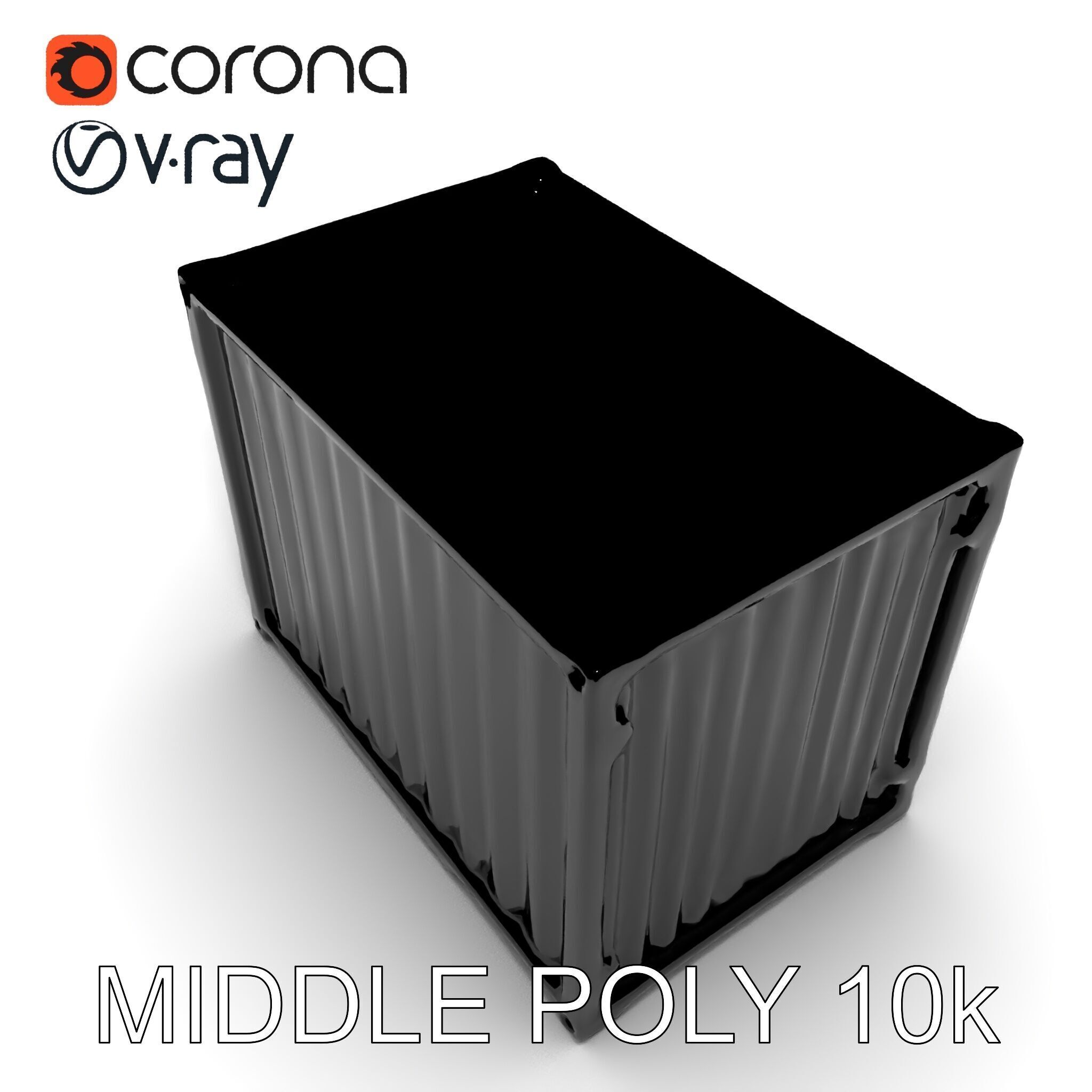 Blue Rusty Shipping Container Model Pack for D Environments a... Low-poly 3D model_11
