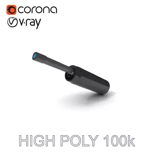 USB Rechargeable Lighter D Model Pack