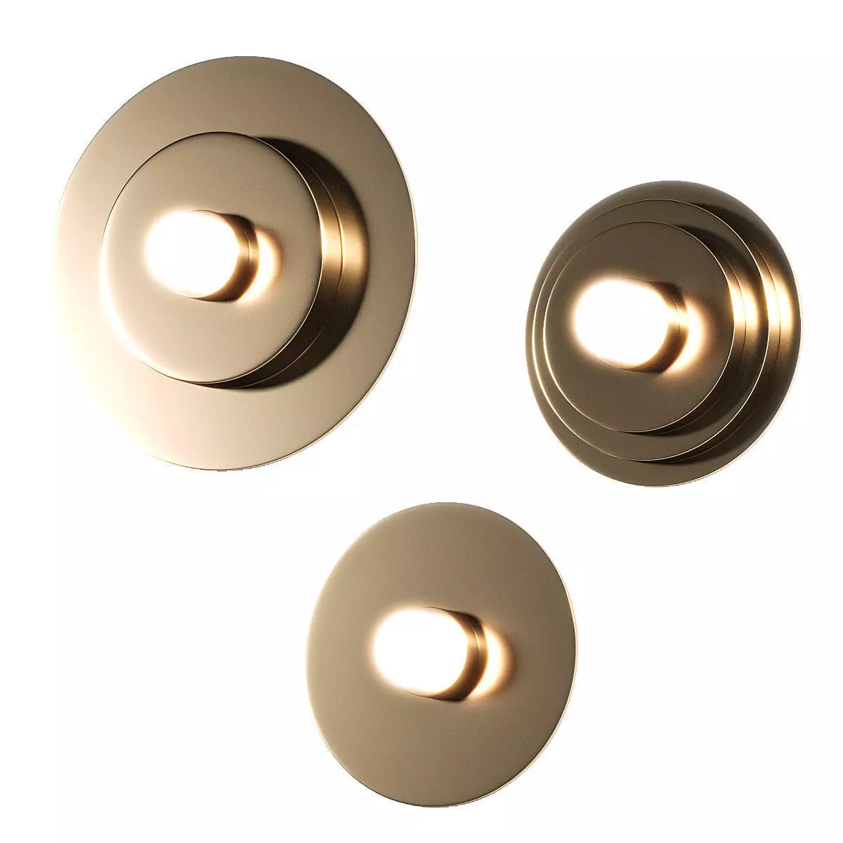 Rakumba Typography Cilon Wall Lamps 3D model_0