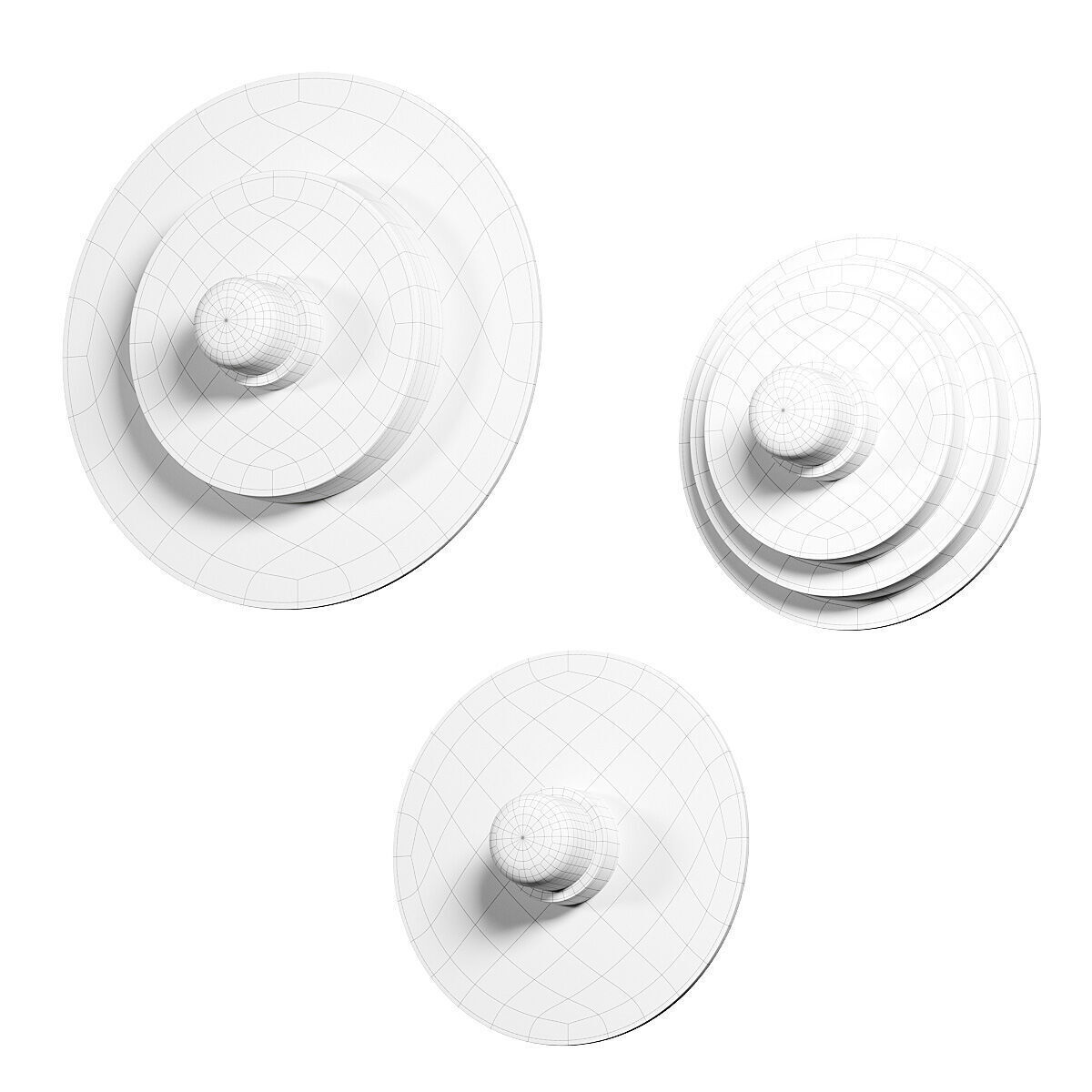 Rakumba Typography Cilon Wall Lamps 3D model_4