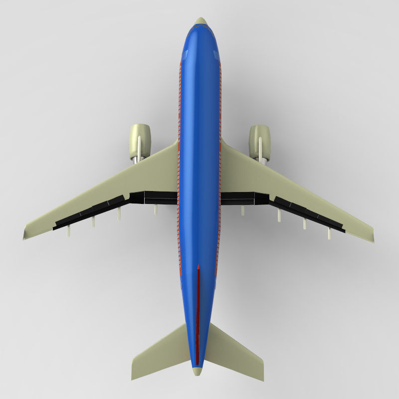 Aeroplan boeing 3D model_11