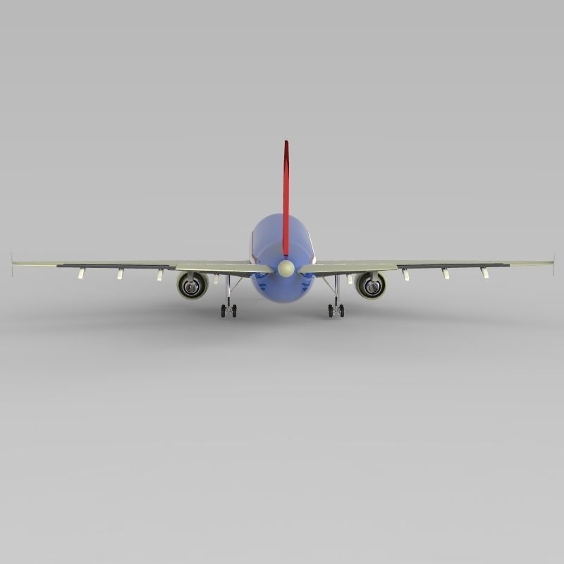 Aeroplan boeing 3D model_13
