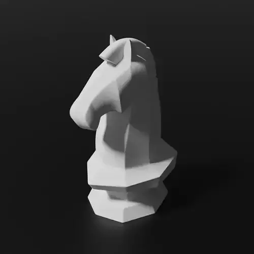 Chess Knight for 3D-Printing 3D print model