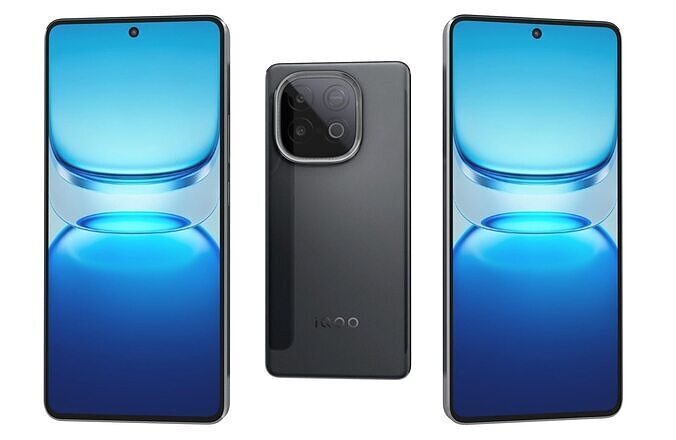 iQOO Z10 Turbo Pro Black 3D model
