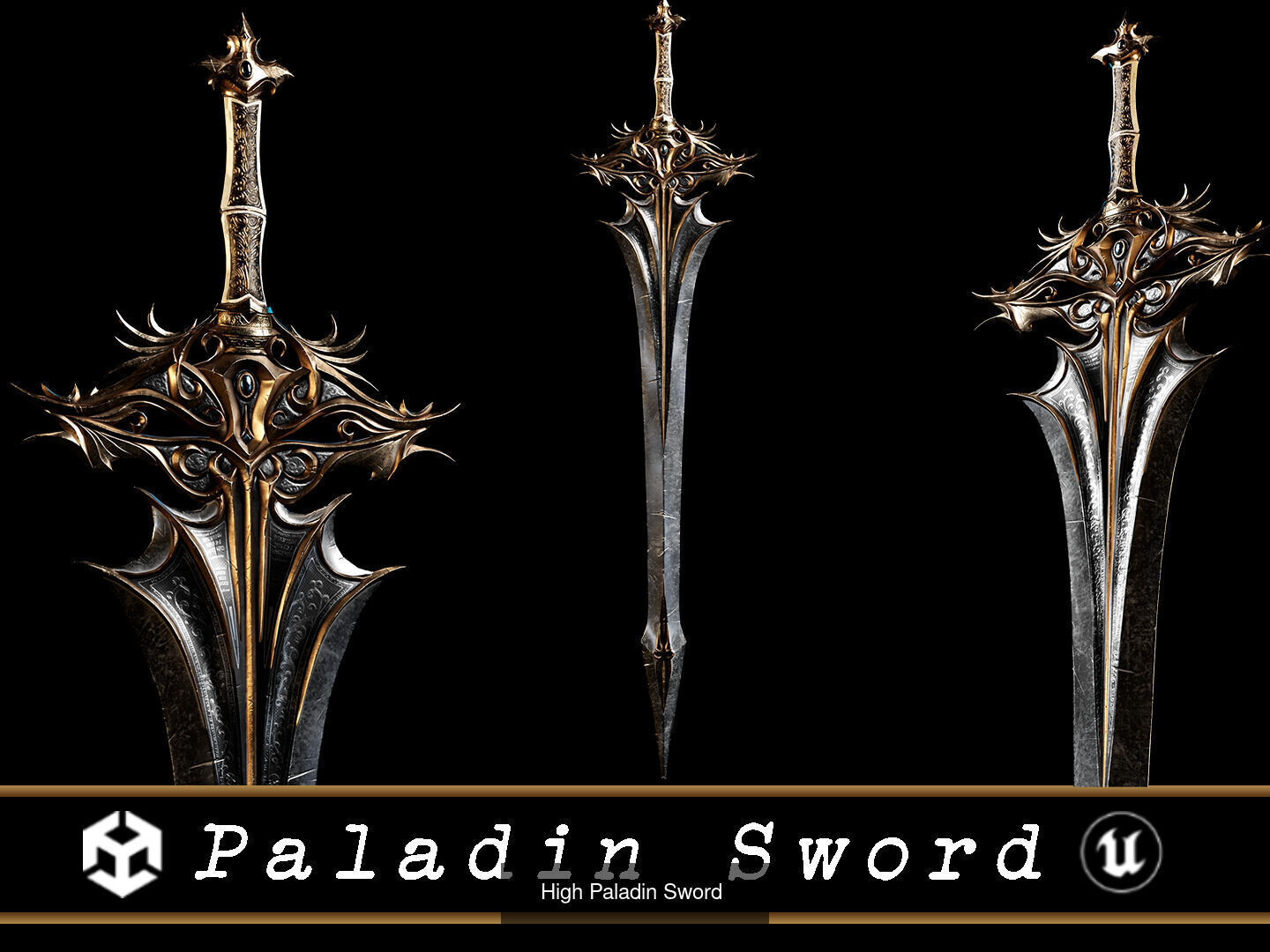 Paladin Gear 3D Model Collection_4
