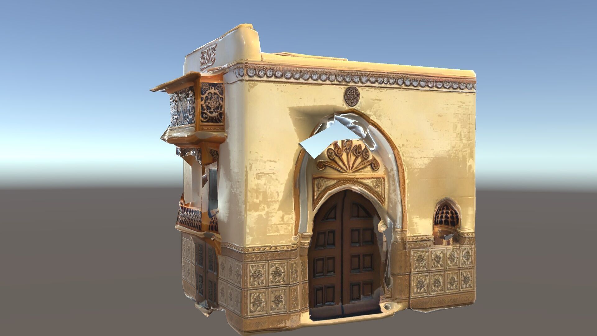 Ornate Arabic Architecture Model Pack Low-poly 3D model_31