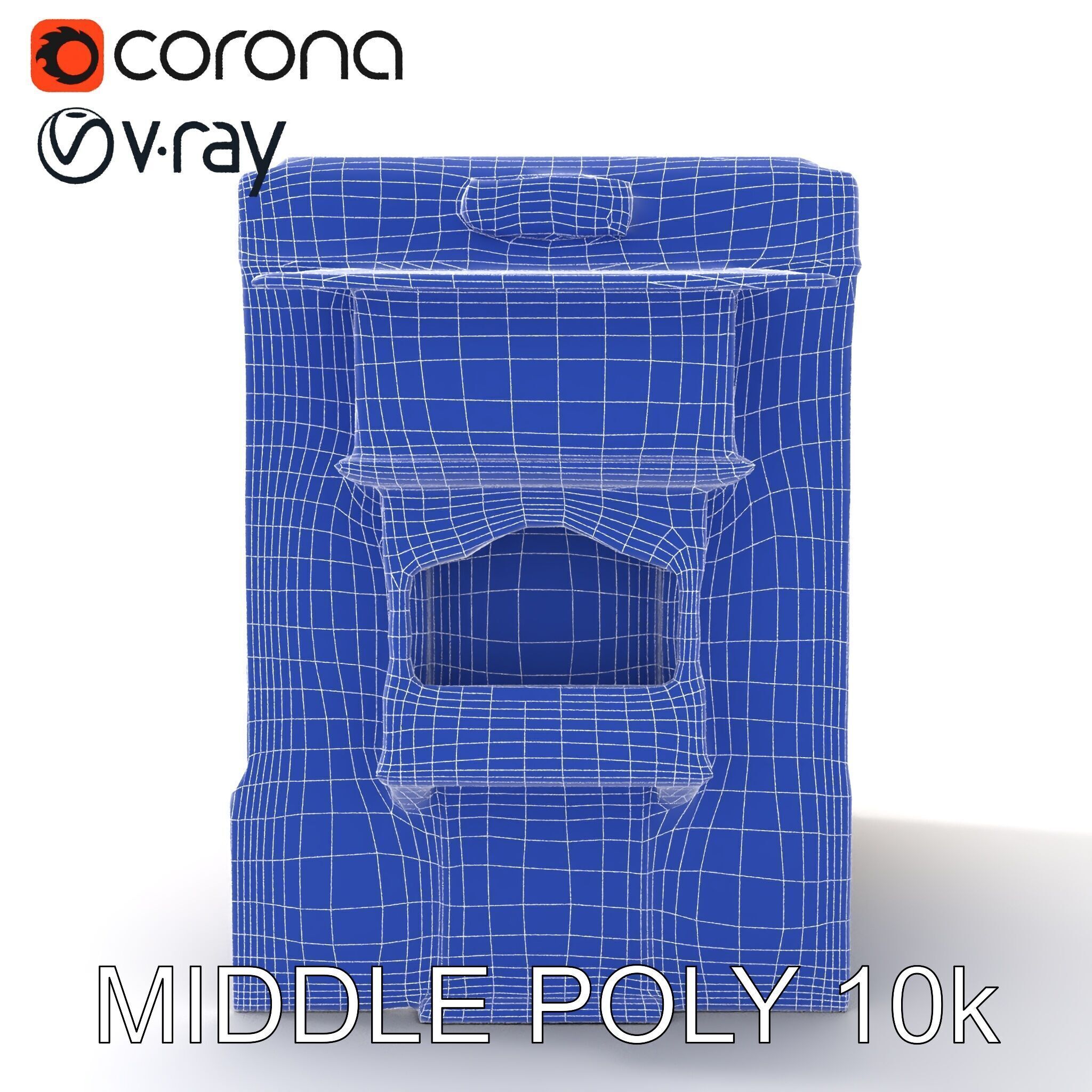 Ornate Arabic Architecture Model Pack Low-poly 3D model_27