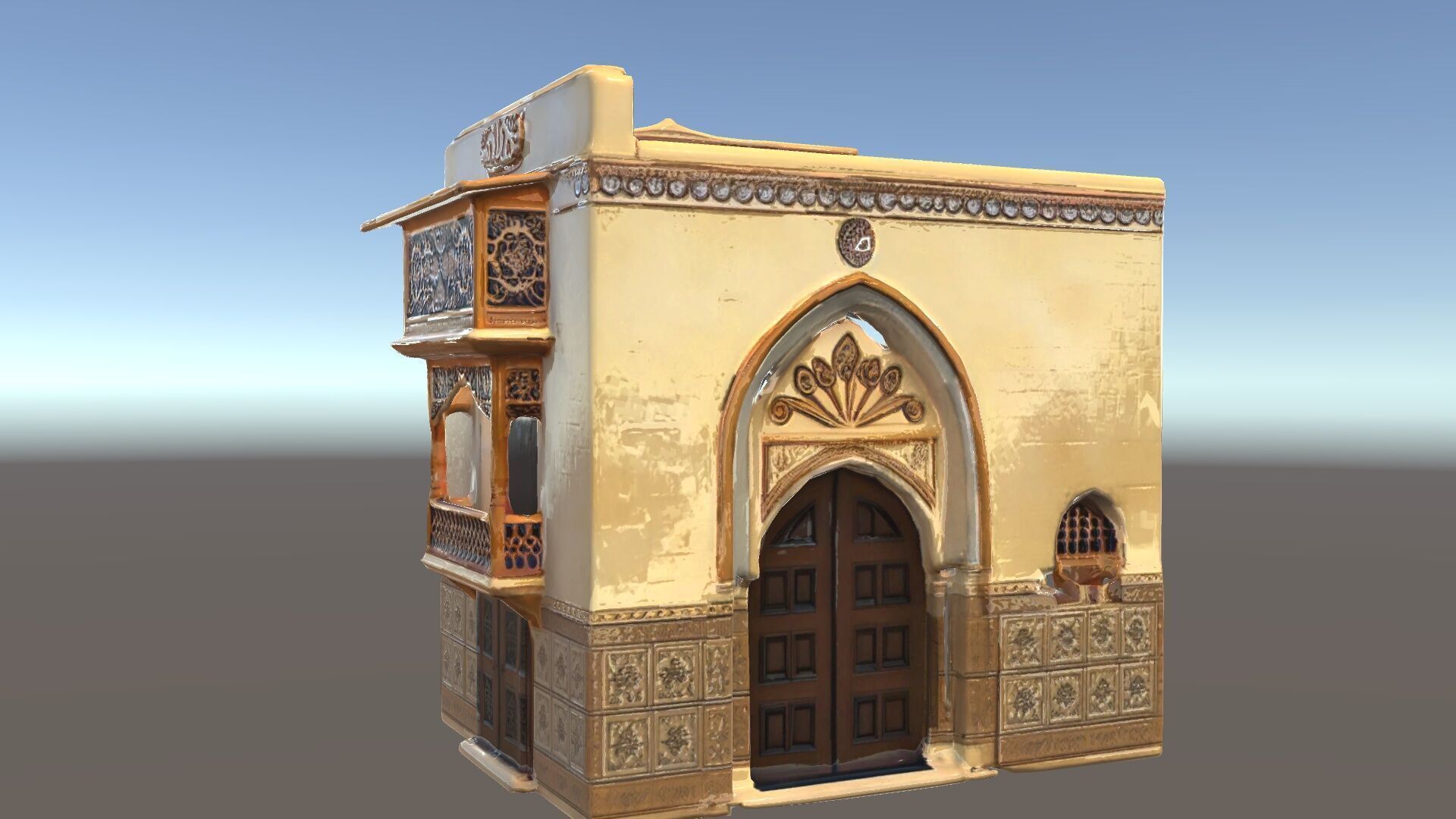 Ornate Arabic Architecture Model Pack Low-poly 3D model_19