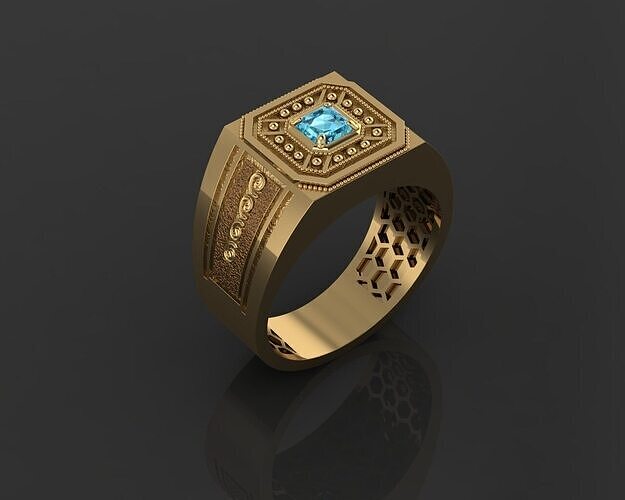 Men Ring 3D print model