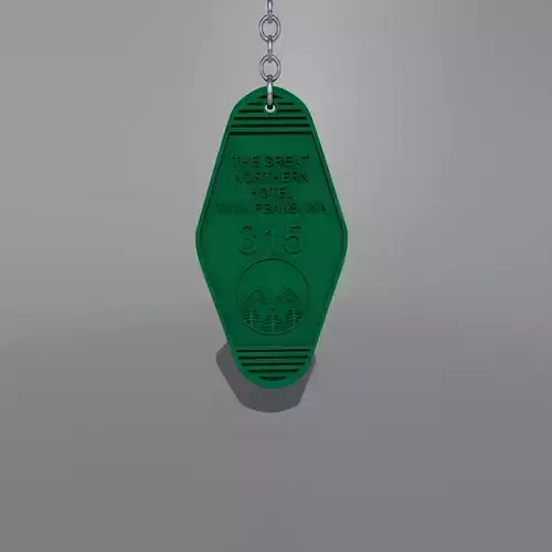 Twin peaks - Great Northern hotel keychain