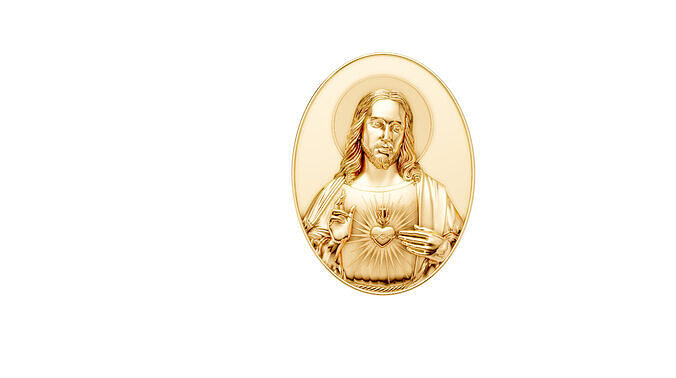 Jesus and San fransisc 3D print model