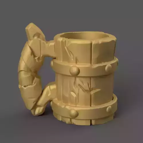 Versatile 3D Cup Planter Urn Candy Container STL Model