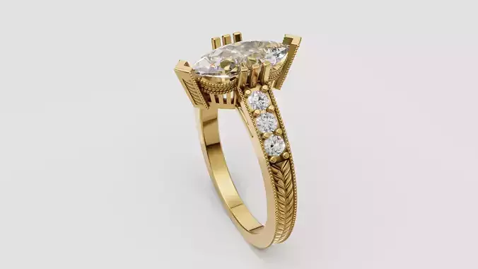 Marquise Engagement ring
