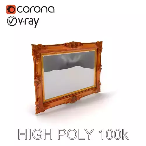 Ornate Gold Frame Model Pack for Detailed Visuals