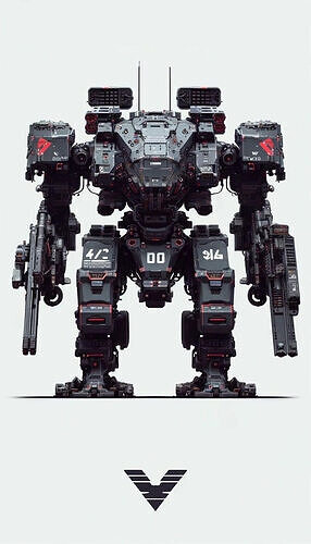 Titan V-07 3D print model