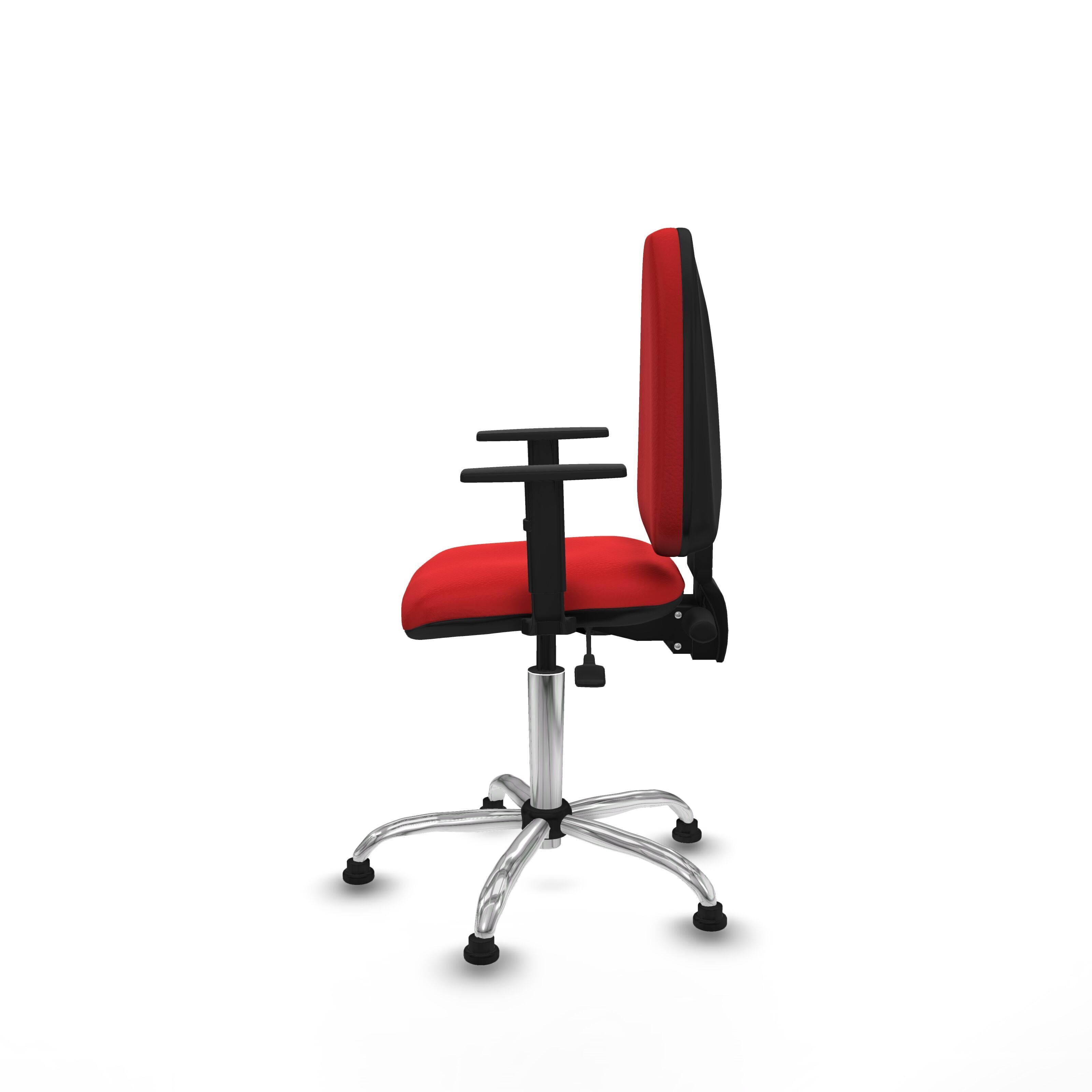 Modern Office Chair Low-poly 3D model_3