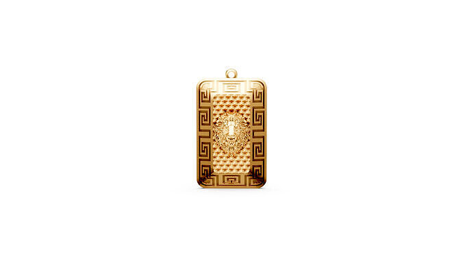 Lion pendant  3D print model