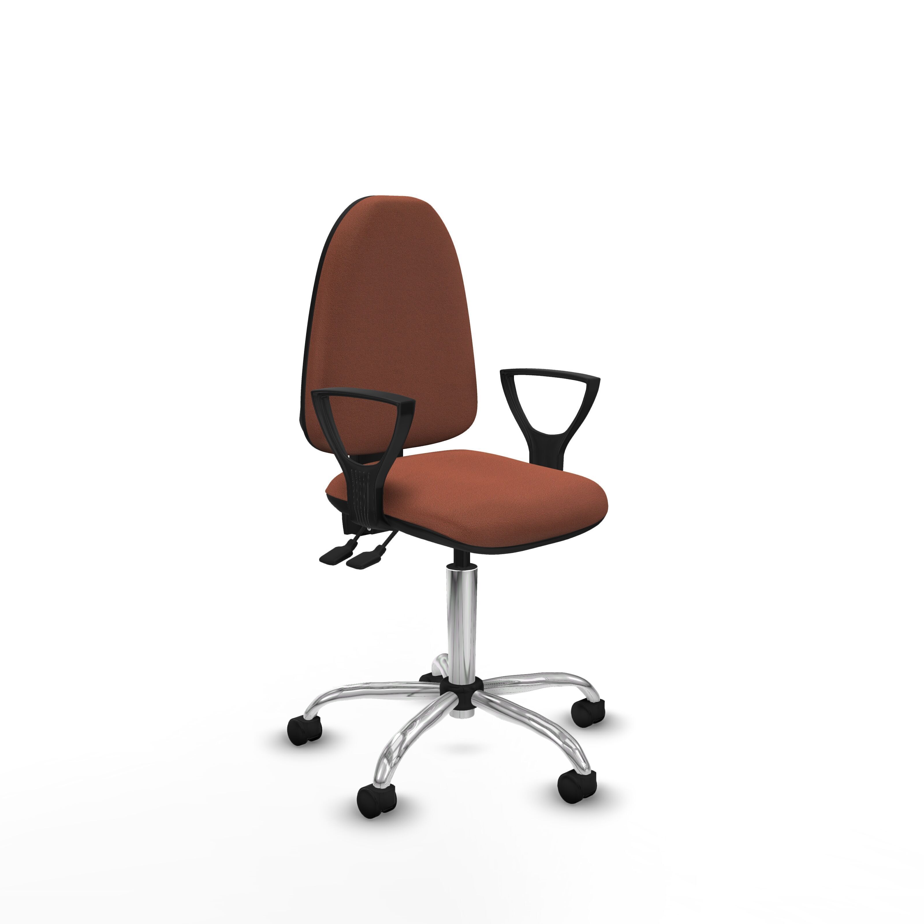 Pack 10 Modern Office Chair Low-poly 3D model_44