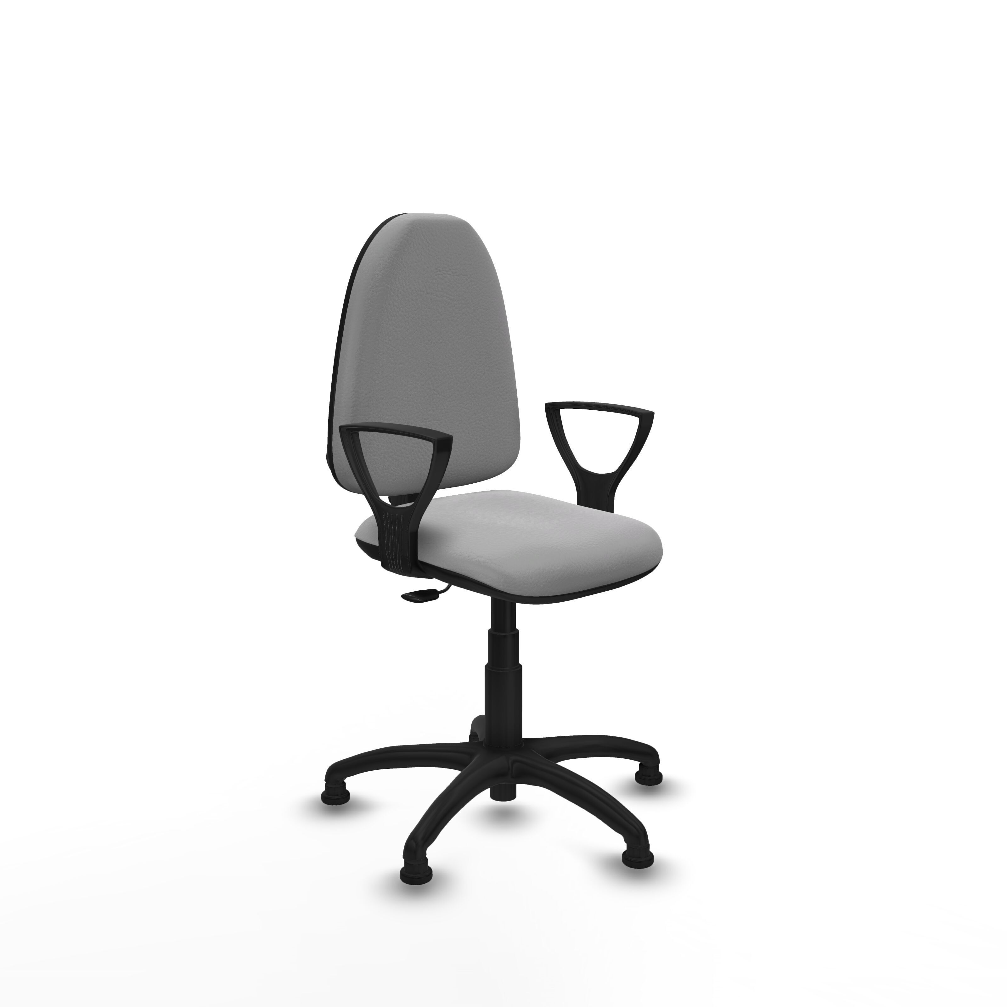 Pack 10 Modern Office Chair Low-poly 3D model_1