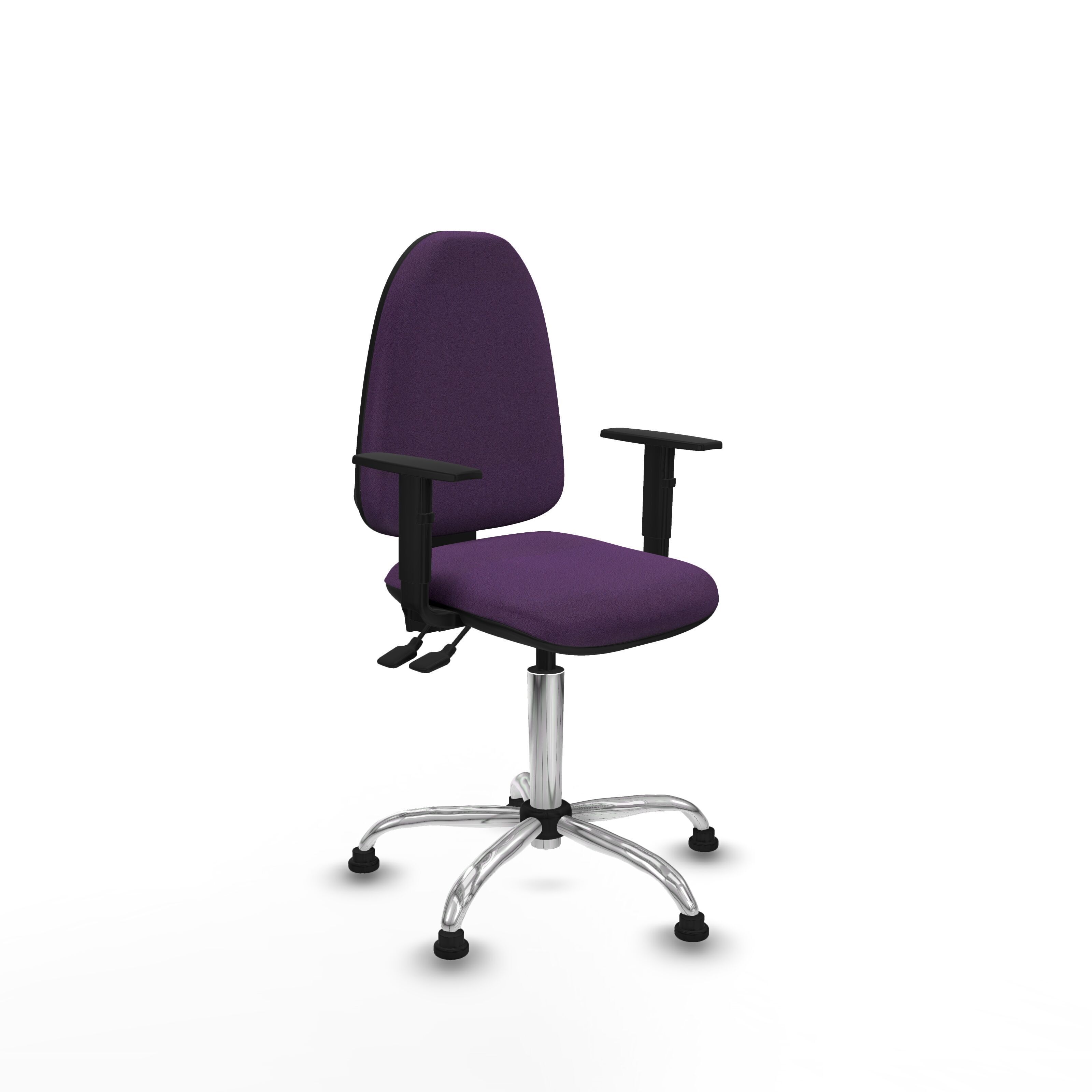 Pack 10 Modern Office Chair Low-poly 3D model_57