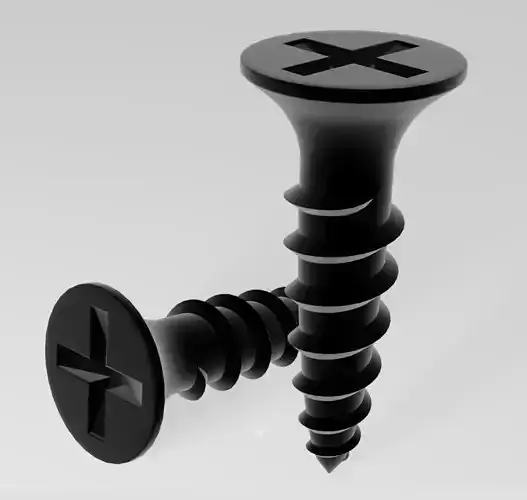 screw 3D model