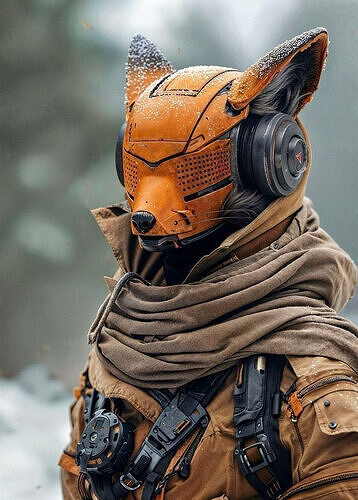 Sentinel Fox 3D model
